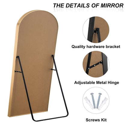 Grand miroir moderne à arche