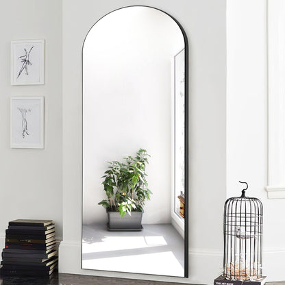 Grand miroir moderne à arche