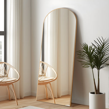 Grand miroir moderne à arche