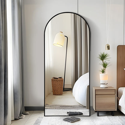 Grand miroir moderne à arche