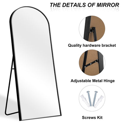 Grand miroir moderne à arche