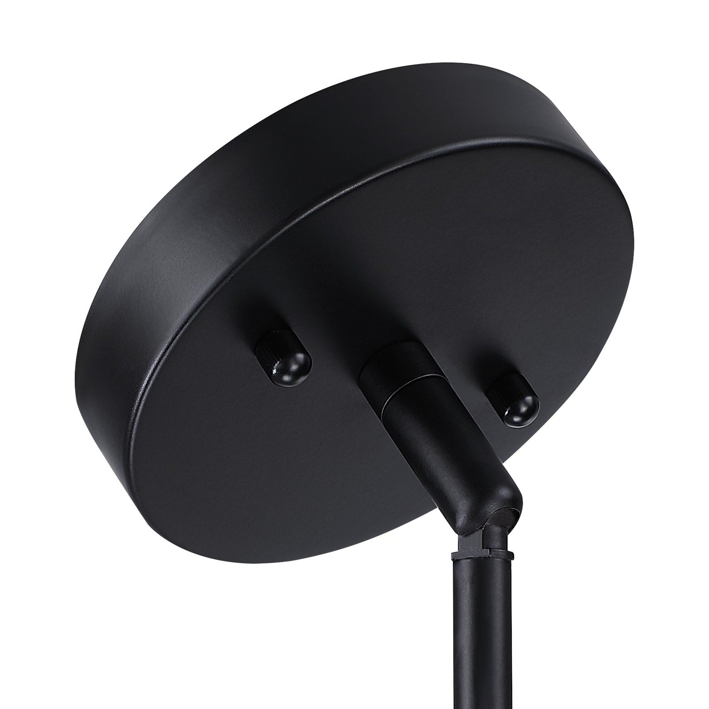 Luminaire à suspension à 5 lumières Bayou, style côtier, noir, avec abat-jour double en rotin - 61 cm de largeur