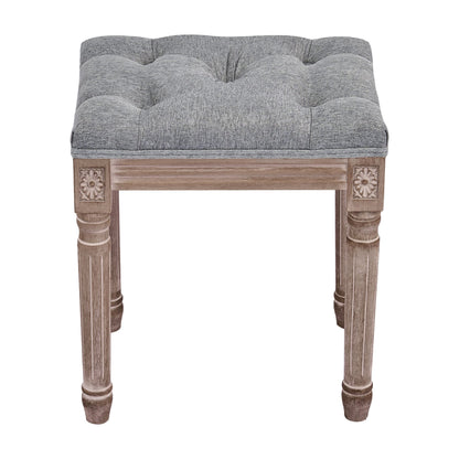 Tabouret de pieds et tabouret de coiffeuse rembourrés CO-Z, style vintage français