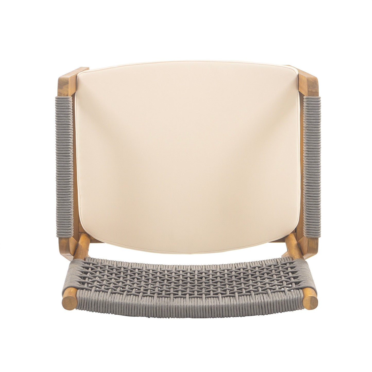 Ensemble de repas Captef pour extérieur, 5 pièces en bois d'acacia, par Christopher Knight Home