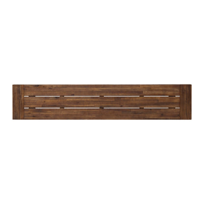 Banc d'extérieur en bois d'acacia Carlisle de Christopher Knight Home