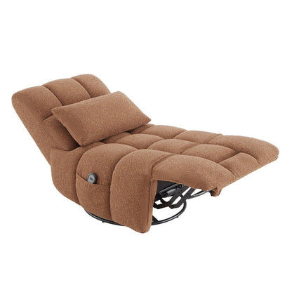 Fauteuil inclinable pivotant et oscillant Cole Power avec soutien lombaire