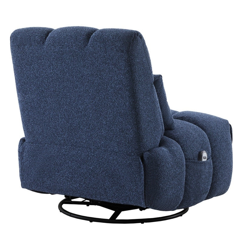 Fauteuil inclinable pivotant et oscillant Cole Power avec soutien lombaire