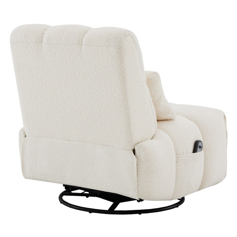 Fauteuil inclinable pivotant et oscillant Cole Power avec soutien lombaire