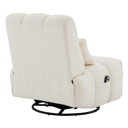 Fauteuil inclinable pivotant et oscillant Cole Power avec soutien lombaire