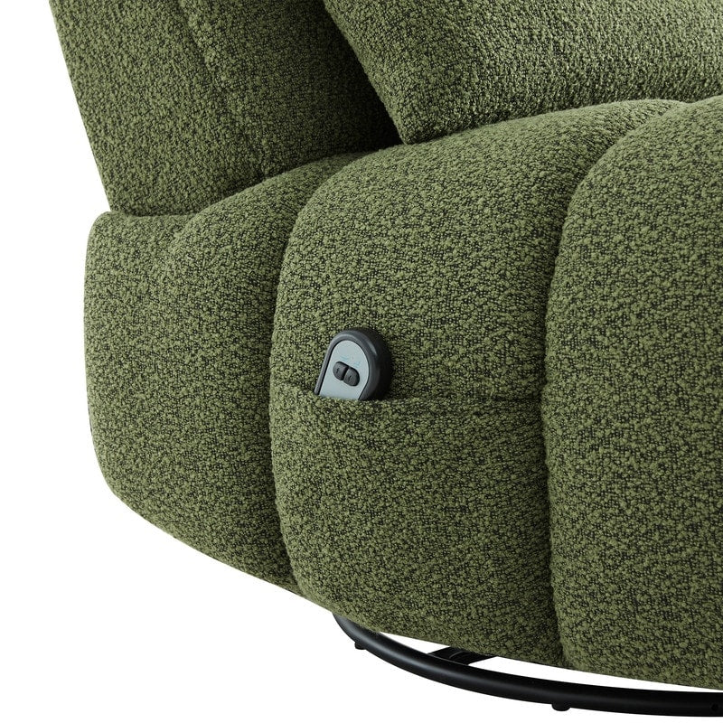 Fauteuil inclinable pivotant et oscillant Cole Power avec soutien lombaire