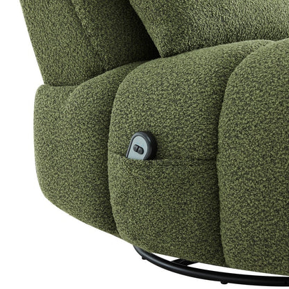 Fauteuil inclinable pivotant et oscillant Cole Power avec soutien lombaire