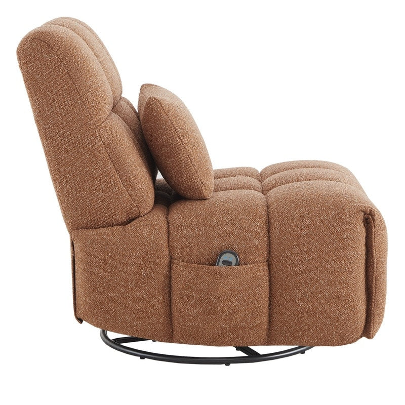 Fauteuil inclinable pivotant et oscillant Cole Power avec soutien lombaire