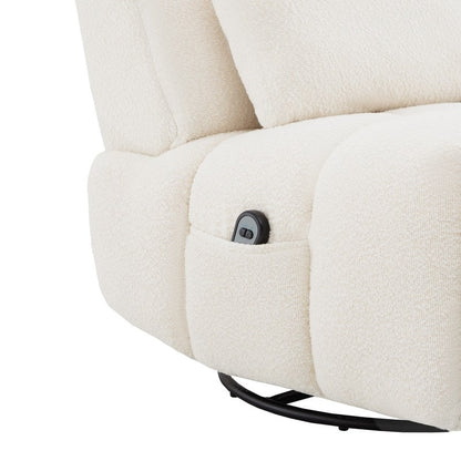 Fauteuil inclinable pivotant et oscillant Cole Power avec soutien lombaire