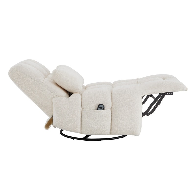 Fauteuil inclinable pivotant et oscillant Cole Power avec soutien lombaire