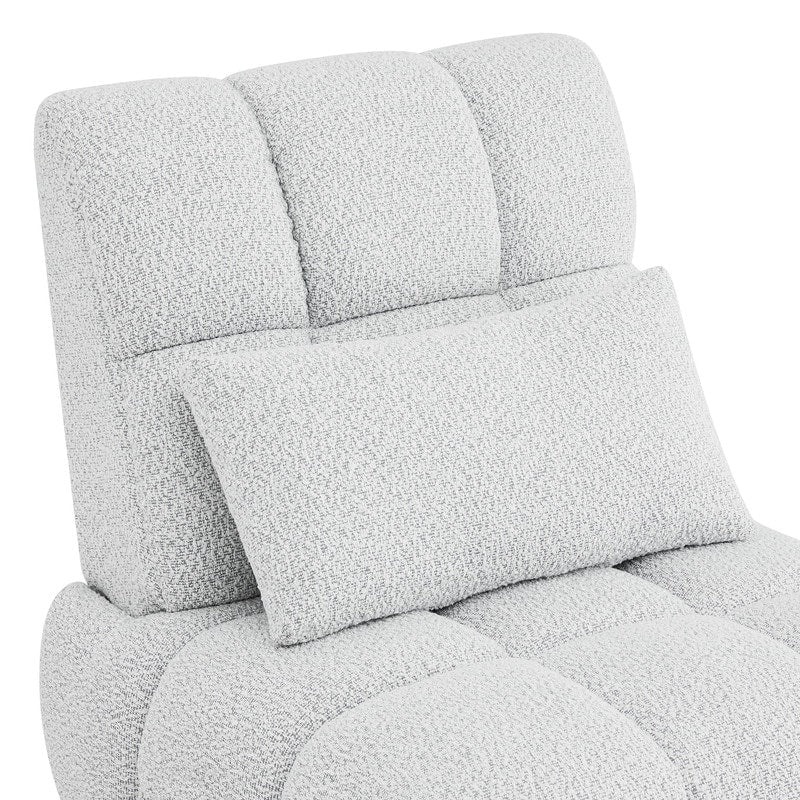 Fauteuil inclinable pivotant et oscillant Cole Power avec soutien lombaire