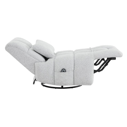Fauteuil inclinable pivotant et oscillant Cole Power avec soutien lombaire
