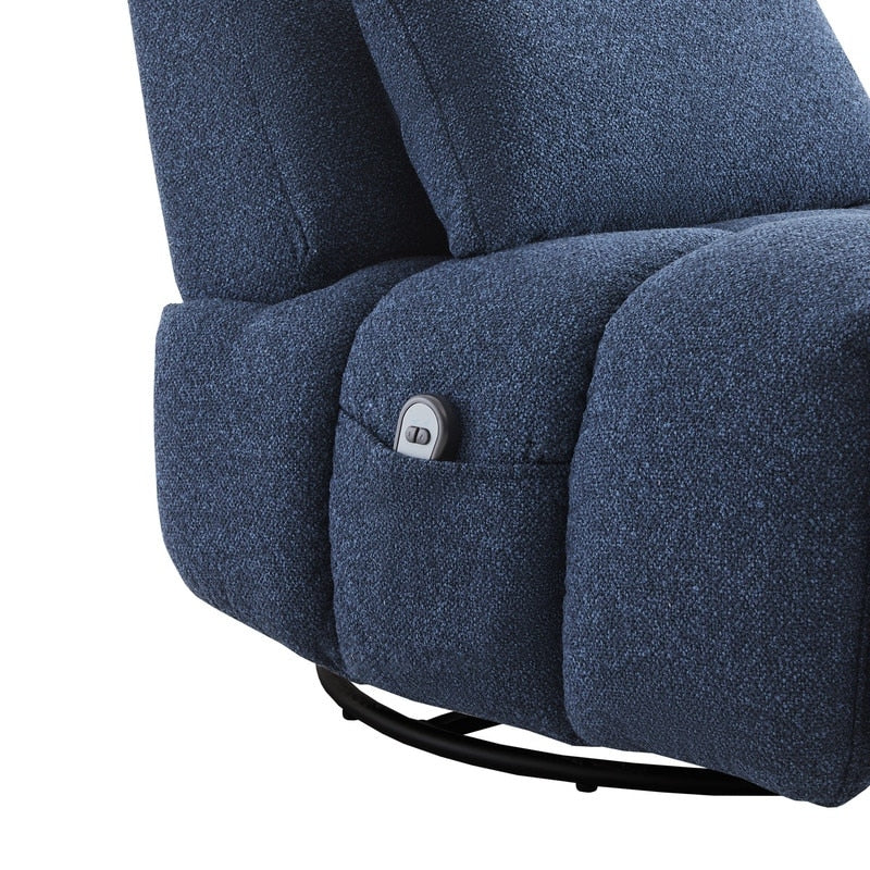 Fauteuil inclinable pivotant et oscillant Cole Power avec soutien lombaire
