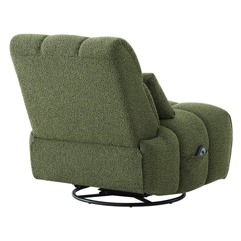Fauteuil inclinable pivotant et oscillant Cole Power avec soutien lombaire
