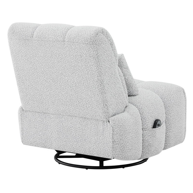 Fauteuil inclinable pivotant et oscillant Cole Power avec soutien lombaire