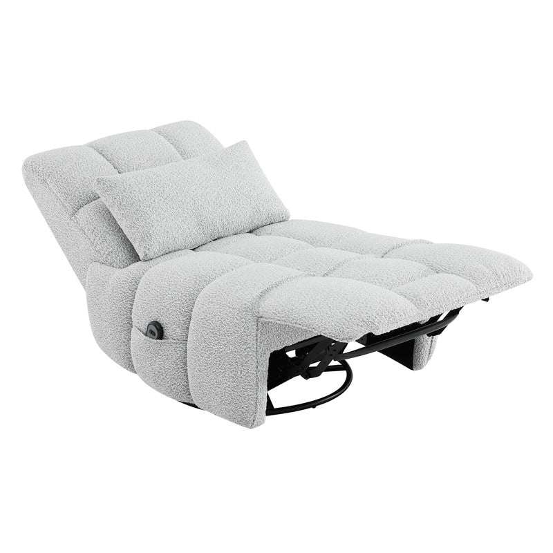 Fauteuil inclinable pivotant et oscillant Cole Power avec soutien lombaire