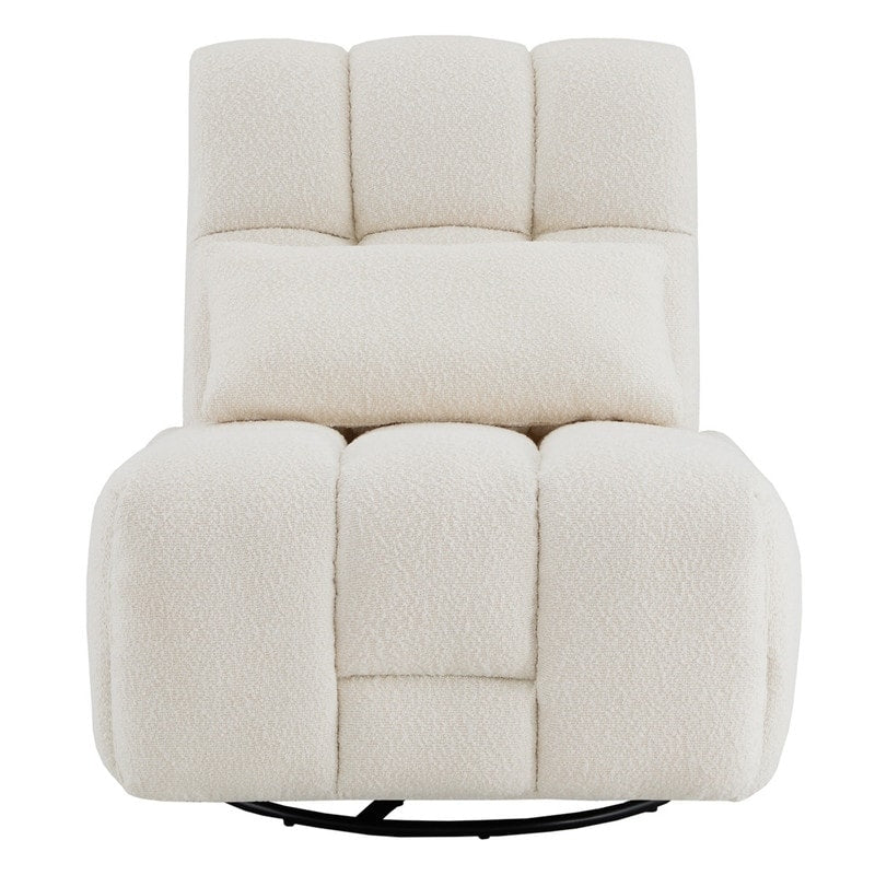 Fauteuil inclinable pivotant et oscillant Cole Power avec soutien lombaire