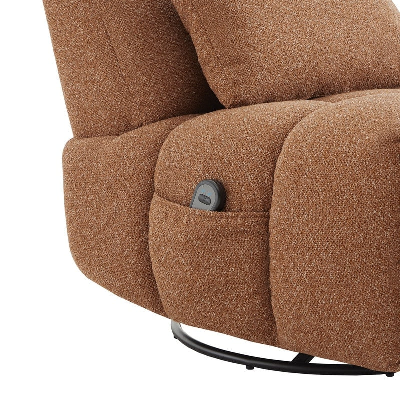 Fauteuil inclinable pivotant et oscillant Cole Power avec soutien lombaire
