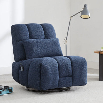 Fauteuil inclinable pivotant et oscillant Cole Power avec soutien lombaire