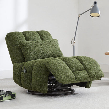 Fauteuil inclinable pivotant et oscillant Cole Power avec soutien lombaire
