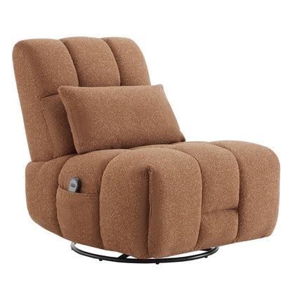 Fauteuil inclinable pivotant et oscillant Cole Power avec soutien lombaire