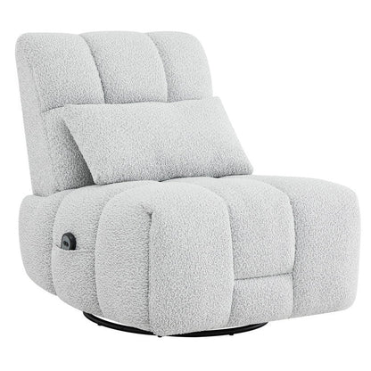 Fauteuil inclinable pivotant et oscillant Cole Power avec soutien lombaire