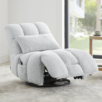 Fauteuil inclinable pivotant et oscillant Cole Power avec soutien lombaire