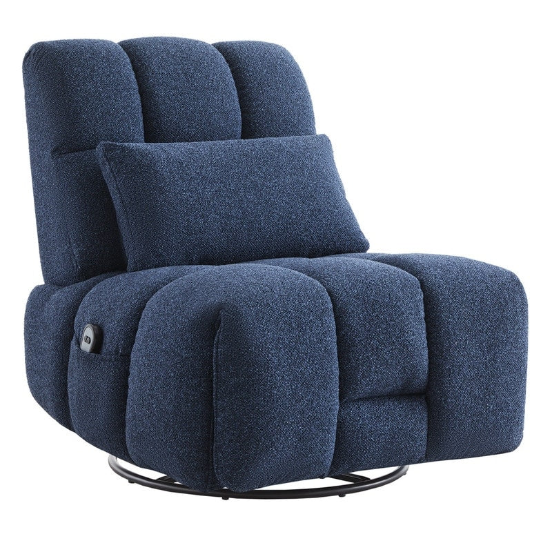 Fauteuil inclinable pivotant et oscillant Cole Power avec soutien lombaire
