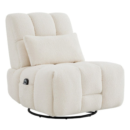 Fauteuil inclinable pivotant et oscillant Cole Power avec soutien lombaire