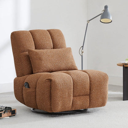 Fauteuil inclinable pivotant et oscillant Cole Power avec soutien lombaire