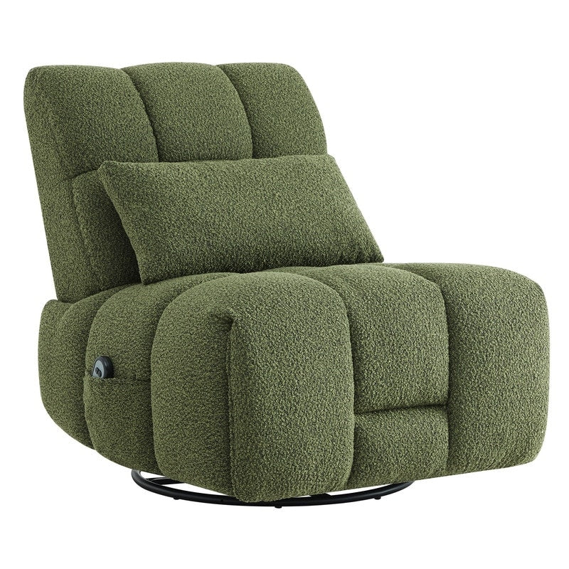 Fauteuil inclinable pivotant et oscillant Cole Power avec soutien lombaire