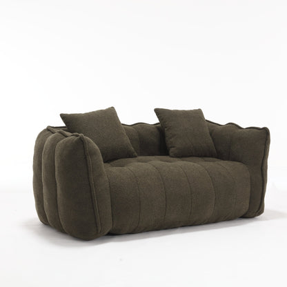 Canapé-lit carré confortable