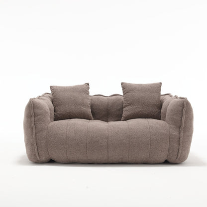 Canapé-lit carré confortable