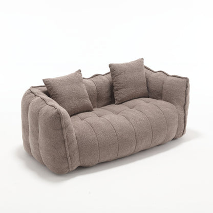 Canapé-lit carré confortable