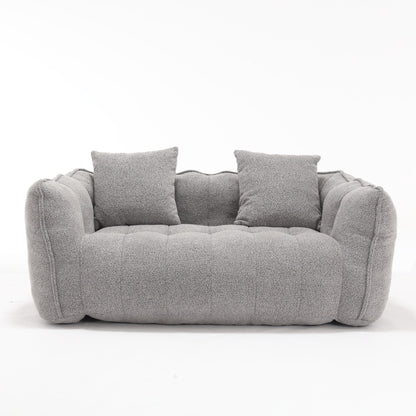 Canapé-lit carré confortable