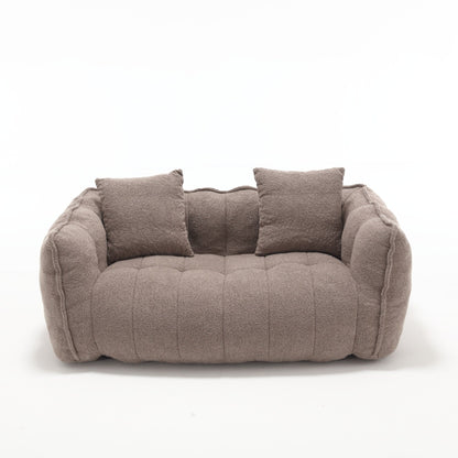 Canapé-lit carré confortable