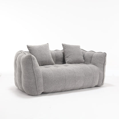 Canapé-lit carré confortable