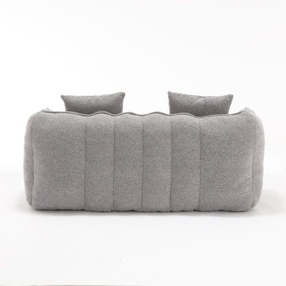 Canapé-lit carré confortable