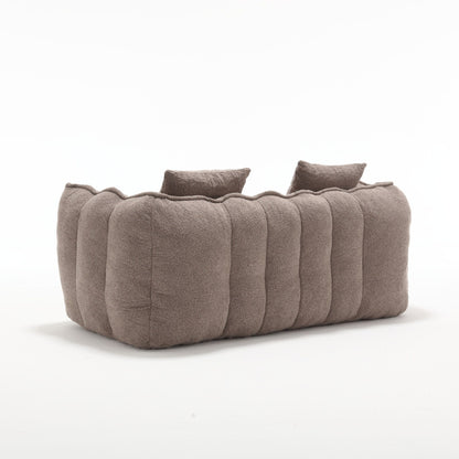 Canapé-lit carré confortable