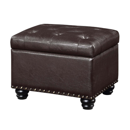 Convenience Concepts Designs4Comfort 5th Avenue Storage Ottoman