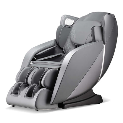 Chaise de massage pour tout le corps Costway avec contrôle vocal, chaleur et rouleaux pour les pieds
