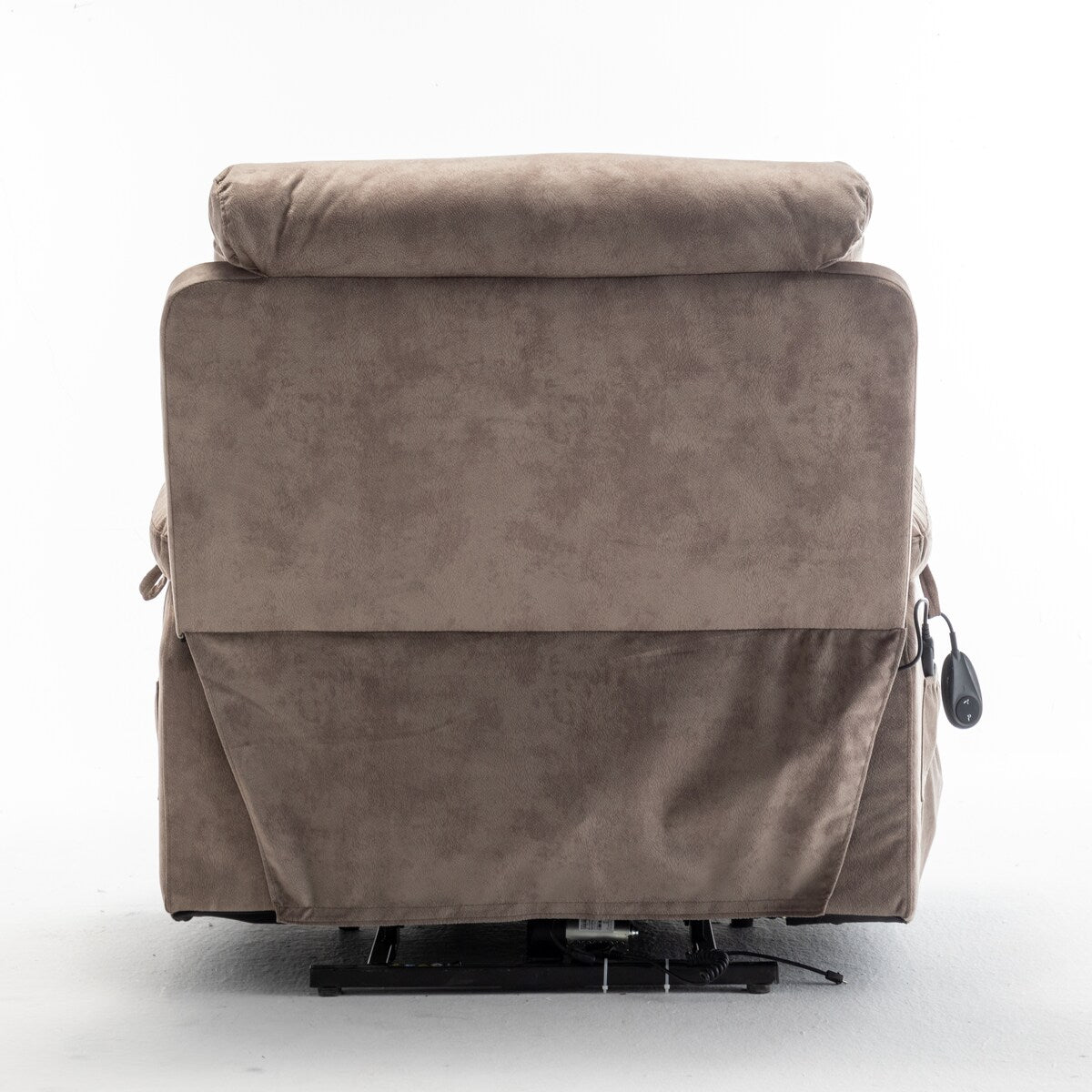 Fauteuil releveur électrique inclinable avec massage et chauffage.