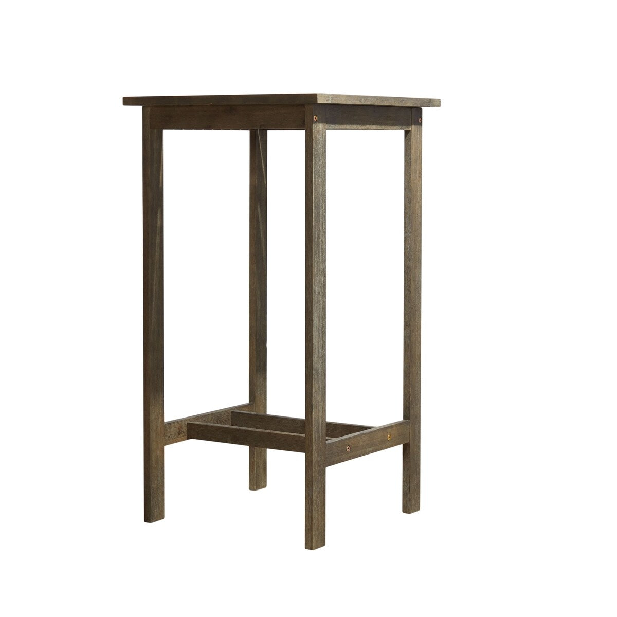 Ensemble table de bar et chaises en bois Emilio
