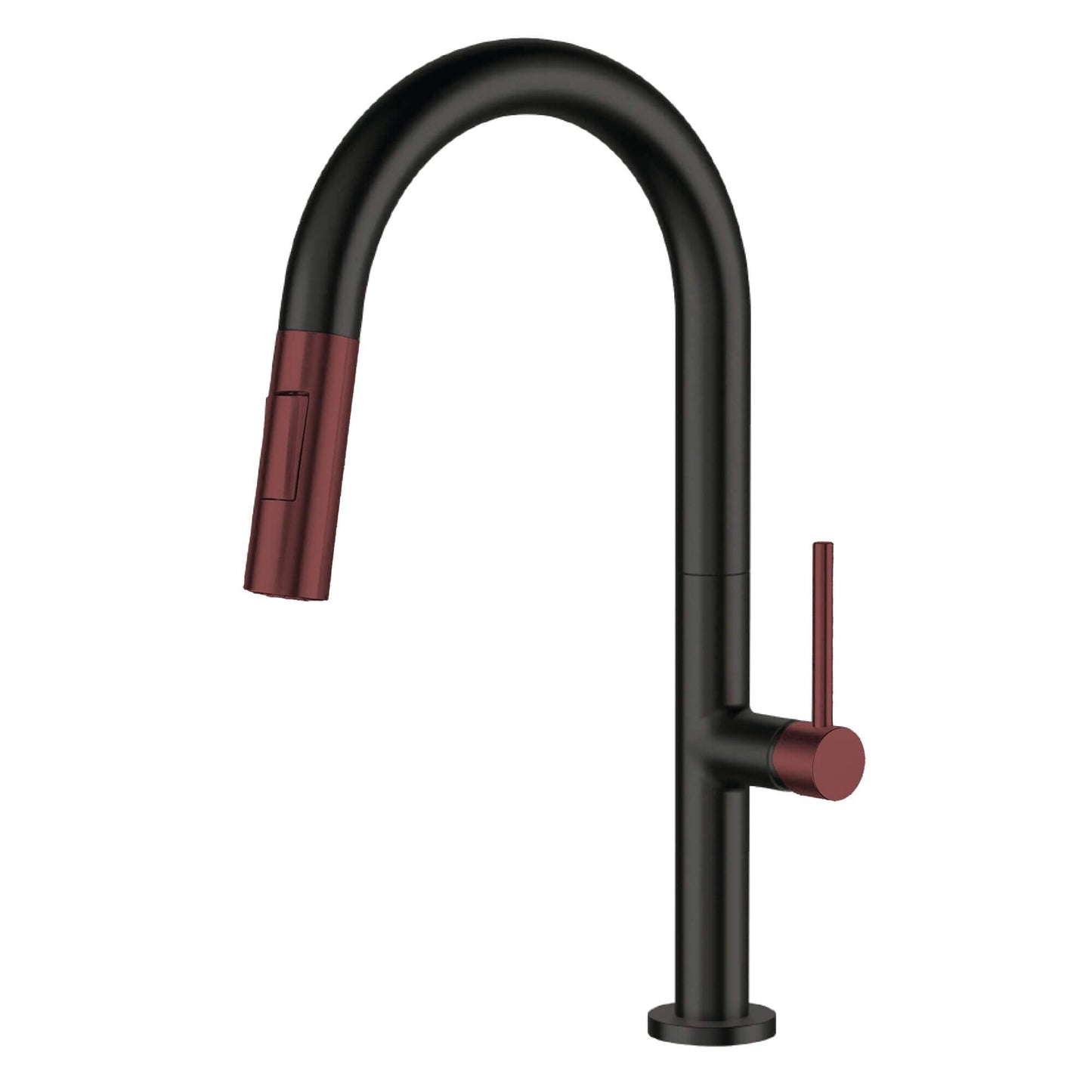 Robinet de cuisine à tirage vertical à simple commande de Fine Fixtures
