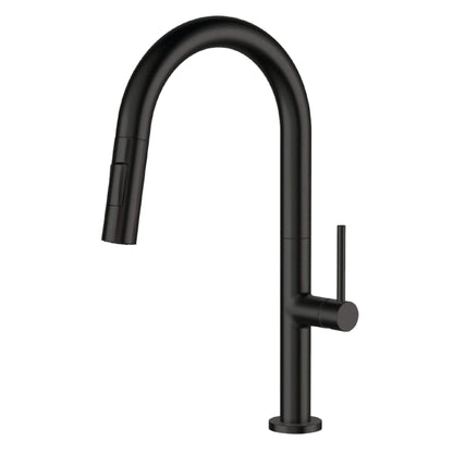 Robinet de cuisine à tirage vertical à simple commande de Fine Fixtures
