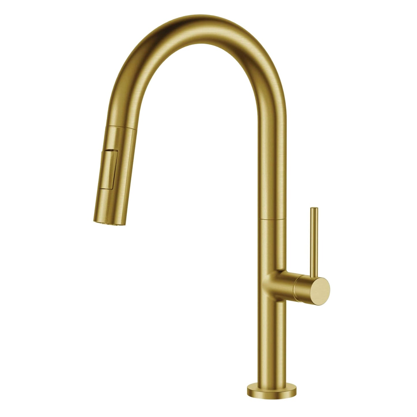Robinet de cuisine à tirage vertical à simple commande de Fine Fixtures
